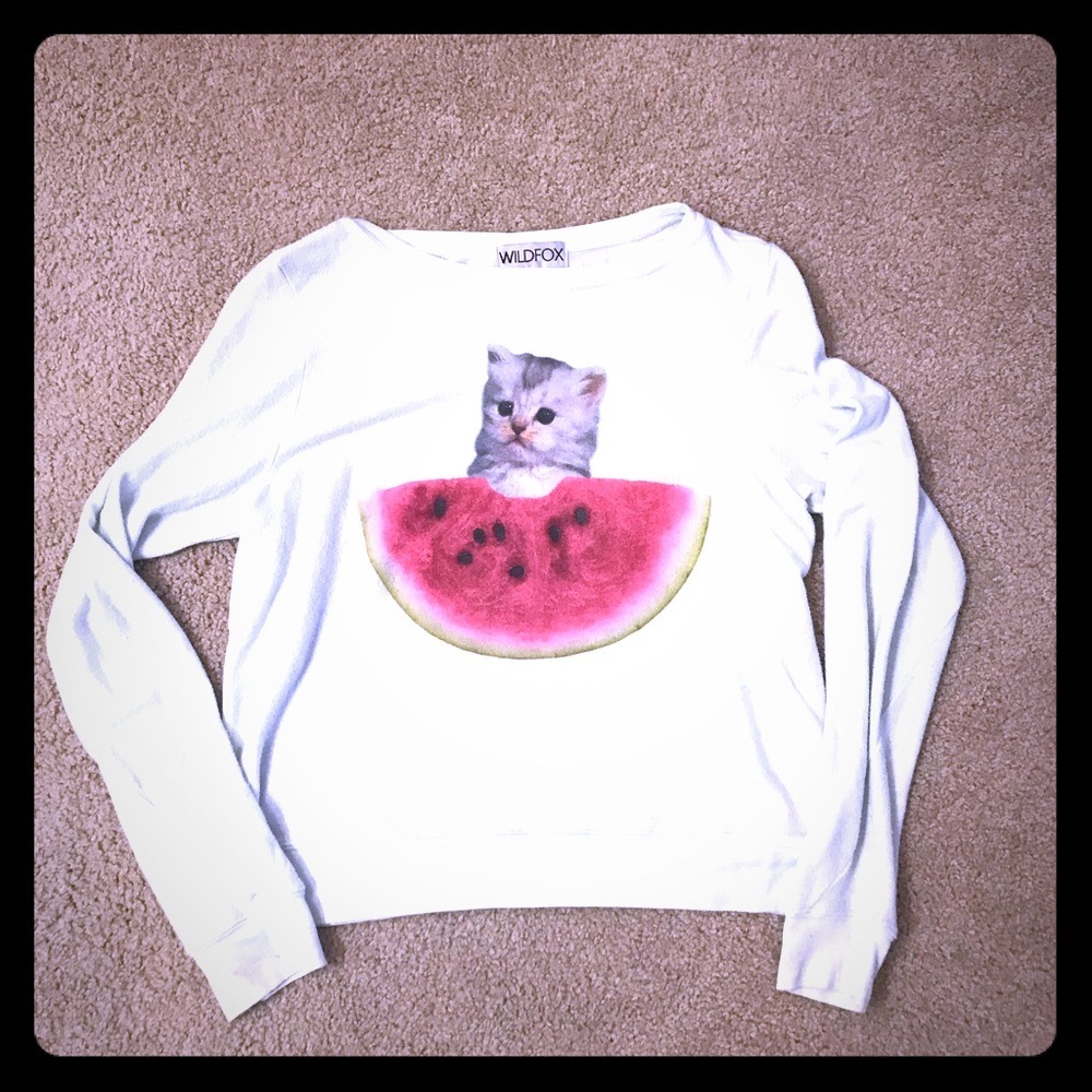 Wildfox M Watermelon Thief Kitten BBJ